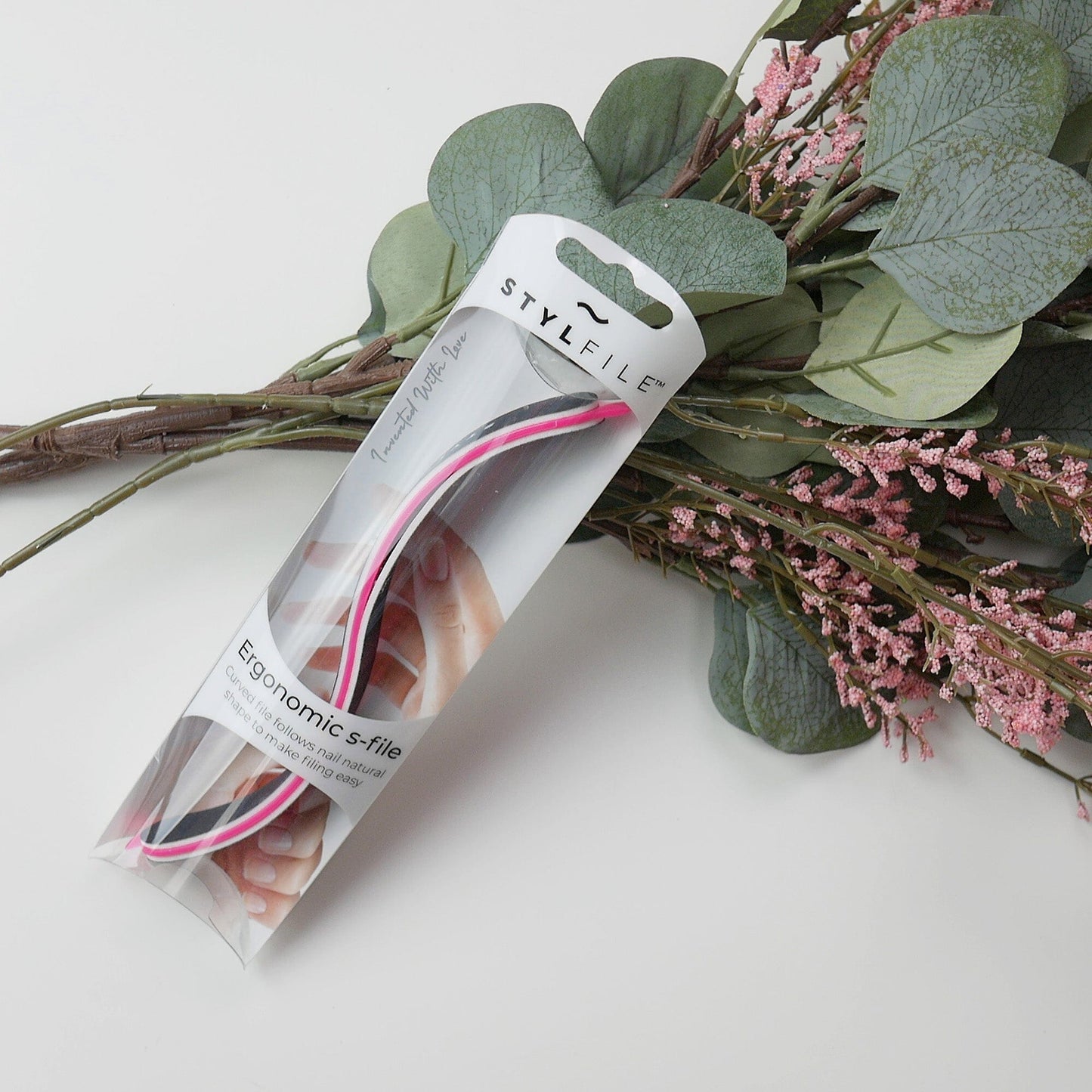 STYLFILE Curved 3 in 1 S-Shape Nail File