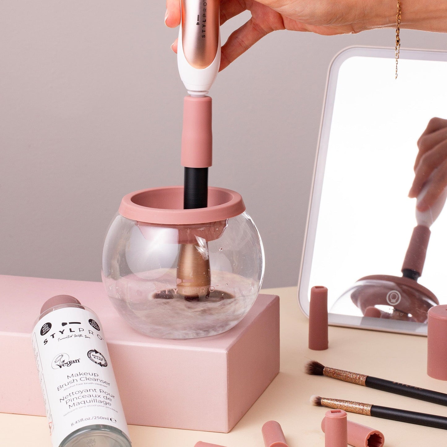 STYLPRO Makeup Brush Cleaner Gift Set