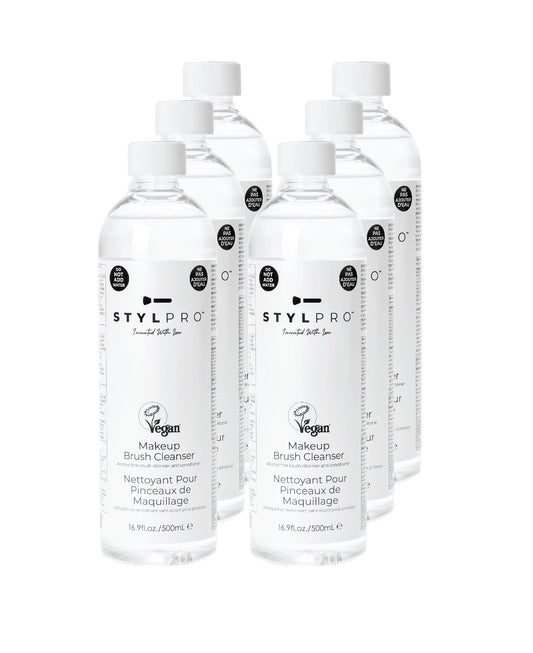 STYLPRO Vegan Makeup Brush Cleanser - 6x500ml